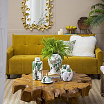 Ваза фарфоровая с ручной росписью Leopard Collection  варинант исполнения - 8 | Loft Concept в Казани