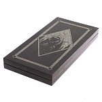 Подарочные нарды из натурального камня с гравировкой Backgammon from Stone варинант исполнения - 7 | Loft Concept в Казани