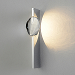 Бра с круглым зеркальным диском на прямоугольном соновании Reflection Circle Glow варинант исполнения - 5 | Loft Concept в Казани