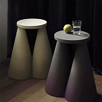 Дизайнерский журнальный стол на 2-х конусообразных ножках Epykopy варинант исполнения - 4 | Loft Concept в Казани