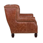 Кожаное кресло James Brown Leather Armchair варинант исполнения - 2 | Loft Concept в Казани