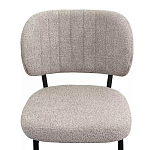 Стул мягкий с серо-бежевой буклированной обивкой Inspiration from Provence варинант исполнения - 5 | Loft Concept в Казани