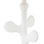 Настольная лампа с белым каркасом и тканевым абажуром Natural Stems варинант исполнения - 2 | Loft Concept в Казани