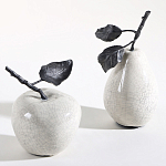 Декоративная статуэтка из керамики Яблоко Apple Ceramics Statuette варинант исполнения - 2 | Loft Concept в Казани