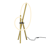 Настольный светильник Crochet Brass 3000К 15Вт варинант исполнения - 1 | Loft Concept в Казани