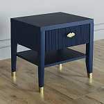 Прикроватная тумбочка с ящиком Elsa Dreams Blue варинант исполнения - 1 | Loft Concept в Казани