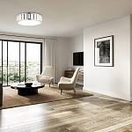 Потолочный светильник с гофрированным абажуром цвета графит Millennium варинант исполнения - 3 | Loft Concept в Казани