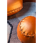 Дизайнерское кожаное кресло в форме руки Poltronova Joe Gold  Armchair варинант исполнения - 6 | Loft Concept в Казани