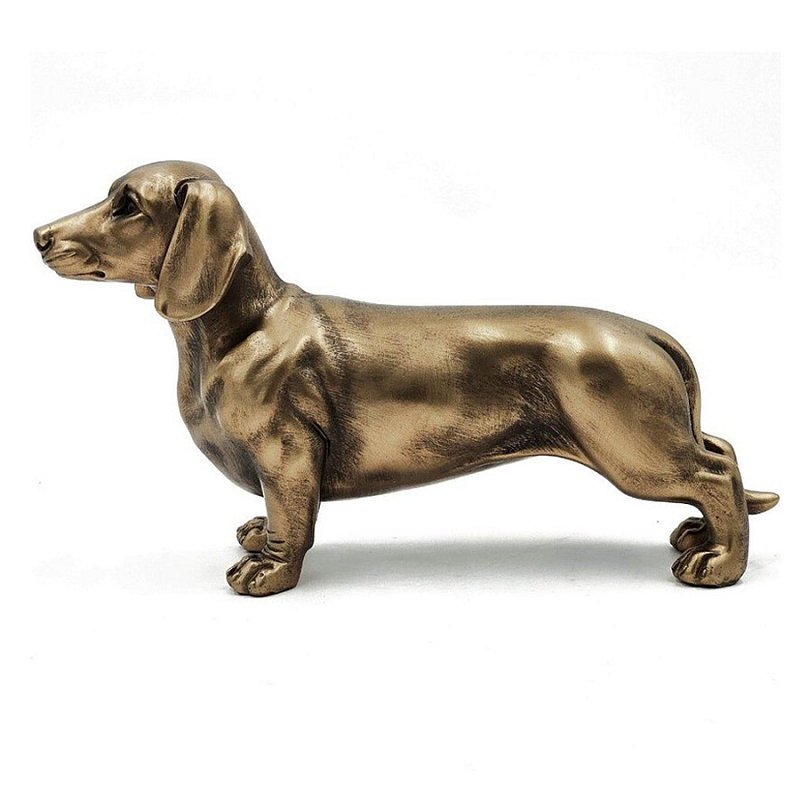Статуэтка такса с реалистичными деталями и гладкой поверхностью Dachshund Style Бронза Статуэтка такса с реалистичными деталями и гладкой поверхностью Dachshund Style Бронза в Казани | Loft Concept