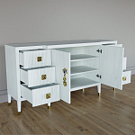 Большой Комод-буфет Elsa Dreams White с ящиками варинант исполнения - 1 | Loft Concept в Казани