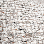 Кресло вращающееся круглой формы из серого шенилла Favorite Vacation Place варинант исполнения - 3 | Loft Concept в Казани