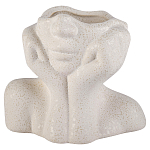 Ваза керамическая Face forever Shine варинант исполнения - 1 | Loft Concept в Казани