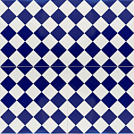 Дизайнерская плитка с узором Шахматка варинант исполнения - 1 | Loft Concept в Казани