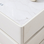 Умная прикроватная тумба с беспроводной зарядкой и подсветкой Smart Bedside Table варинант исполнения - 2 | Loft Concept в Казани