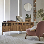 Кресло на деревянных ножках Olguin Green Chair варинант исполнения - 7 | Loft Concept в Казани