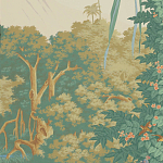 Обои ручная роспись Le Brésil Paille варинант исполнения - 2 | Loft Concept в Казани