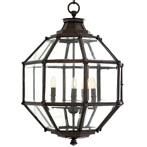 Люстра Lantern Owen Bronze M
