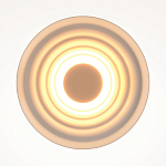 Бра круглое Soft Halo белый варинант исполнения - 2 | Loft Concept в Казани