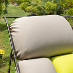 Дизайнерское разноцветное кресло на металлическом каркасе с подставкой для ног Poltronova Plasma Armchair варинант исполнения - 13 | Loft Concept в Казани