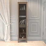 Витрина левая 1-дверная с ящиком и 5-ю полками Harper Line варинант исполнения - 1 | Loft Concept в Казани