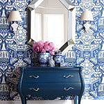 Зеркало настенное восьмиугольное Mirror Facets варинант исполнения - 2 | Loft Concept в Казани