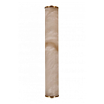 Бра цилиндрической формы из натурального алебастра Calcite Geometry варинант исполнения - 4 | Loft Concept в Казани