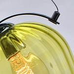 Подвесной светильник со стеклянном плафоном в форме бокала Kaleido варинант исполнения - 28 | Loft Concept в Казани