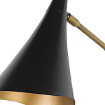 Бра с черными конусообразным плафоном Contrasting Lamps варинант исполнения - 1 | Loft Concept в Казани