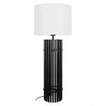 Настольная лампа с металлиеским черным трубчатым основанием Fulgurite варинант исполнения - 1 | Loft Concept в Казани