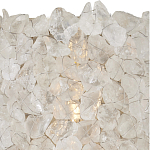 Бра с фактурным плафоном из кристаллов Amber Crystal варинант исполнения - 1 | Loft Concept в Казани