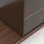 ТВ-тумба  из орехового дерева Marco Wooden TV Stand варинант исполнения - 8 | Loft Concept в Казани