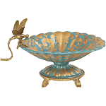 Фарфоровая чаша Золотая стрекоза Marlo Turi варинант исполнения - 1 | Loft Concept в Казани