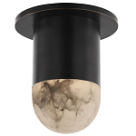 Потолочный светильник светодиодный с плафоном из натурального камня Purgatory варинант исполнения - 5 | Loft Concept в Казани