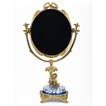 Настольное зеркало в бронзовой рамке Eden Garden варинант исполнения - 2 | Loft Concept в Казани