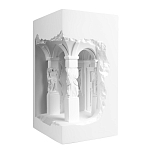 Встраиваемый в стену гипсовый светильник под покраску с колоннами и арками в античном стиле Antiquity Athena варинант исполнения - 4 | Loft Concept в Казани