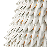 Подвесной светильник белый металлический в форме колокола White Natural Lines варинант исполнения - 1 | Loft Concept в Казани