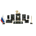 Настольный письменный набор из нефрита в подарочной коробке Victorious варинант исполнения - 1 | Loft Concept в Казани