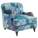 Дизайнерское классической формы на колесиках Trumann Armchair варинант исполнения - 1 | Loft Concept в Казани