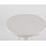 Дизайнерский журнальный стол белый на 3-х ножках в виде ступней African table варинант исполнения - 2 | Loft Concept в Казани