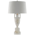 Настольная лампа с основанием в форме урны Piercing Stone варинант исполнения - 2 | Loft Concept в Казани