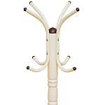 Вешалка напольная бежевая с 4-мя металлическими крючками Noble Branches варинант исполнения - 2 | Loft Concept в Казани