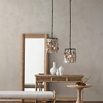 Подвесной светильник с подвесками из устричных раковин Sea Ravens варинант исполнения - 2 | Loft Concept в Казани