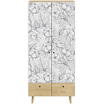 Шкаф с принтом Cotton варинант исполнения - 2 | Loft Concept в Казани