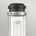 Бра для ванных комнат с прозрачным цилиндрическим плафоном на круглом основании Hinkley варинант исполнения - 8 | Loft Concept в Казани