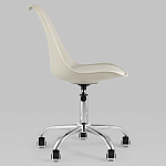 Офисный стул на металлическом основании EGGERY Beige варинант исполнения - 2 | Loft Concept в Казани