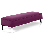 Мягкая банкетка с велюровой обивкой Velours варинант исполнения - 9 | Loft Concept в Казани