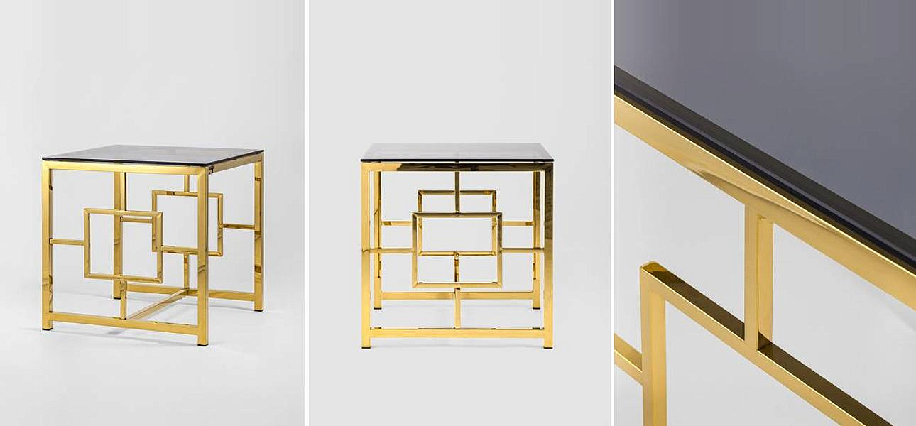 Стол приставной Milan Tables Gold Стол приставной Milan Tables Gold - Loft-Concept в Казани