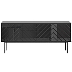 Длинная тумба с зеркальным декором Serena варинант исполнения - 3 | Loft Concept в Казани