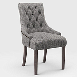 Мебельная ткань Шенилл серый цвет 142 см T4-46 варинант исполнения - 5 | Loft Concept в Казани