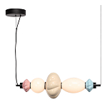 Подвесной светильник фигруный с керамическими элементами 18W LED Fragrant Light варинант исполнения - 1 | Loft Concept в Казани